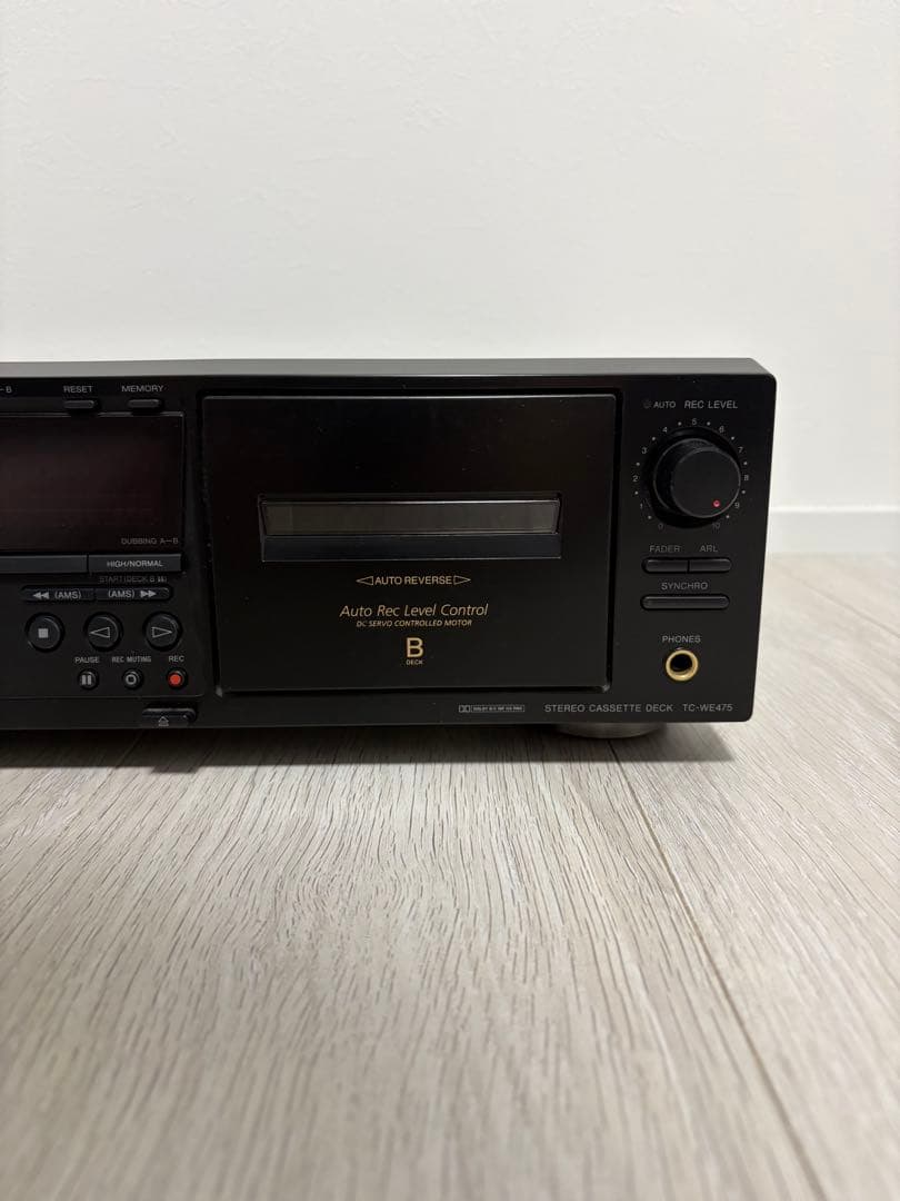 Sony Cd, Md Cassette Decks Tc-We475