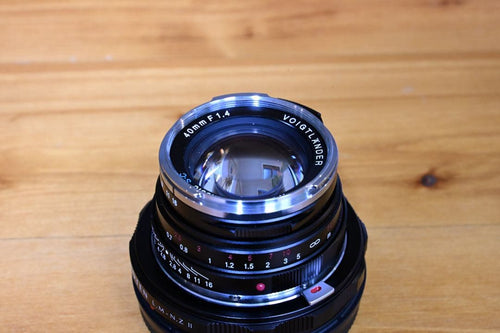 Voigtlander Prime Lenses Nokton Classic F1.4 S.C