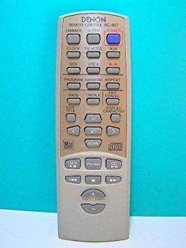 Remote Control For Tv Denon Rc-857 Rdzdsi3