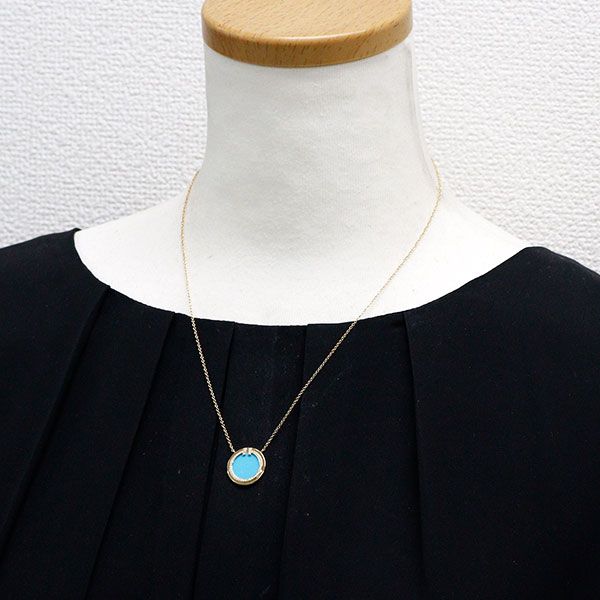 Tiffany Necklace K18Yg T