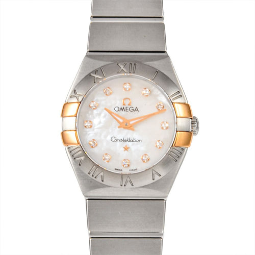 Omega Watch (Quartz) 123.20.24.60.55.00 5 Pg Ss 12P