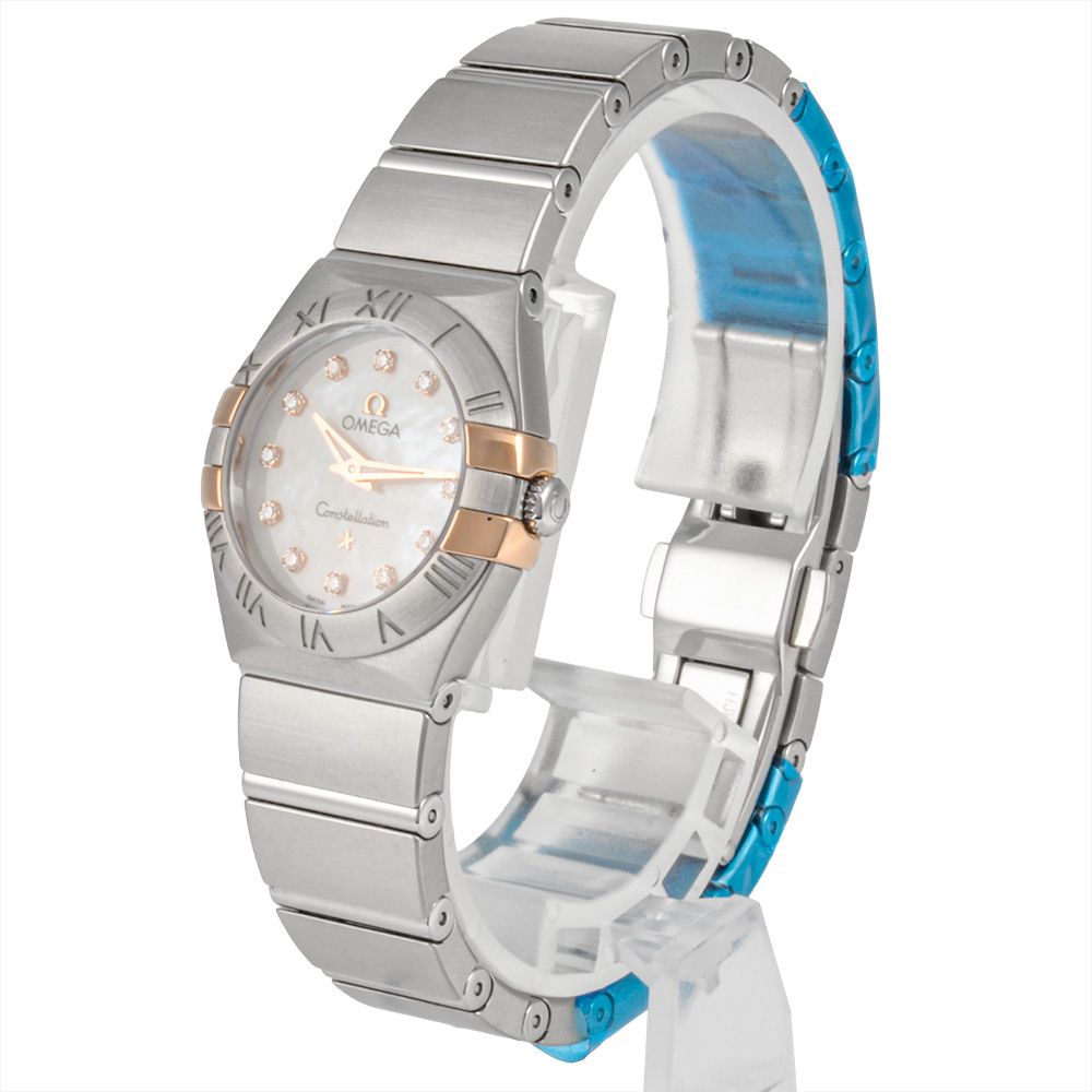 Omega Watch (Quartz) 123.20.24.60.55.00 5 Pg Ss 12P