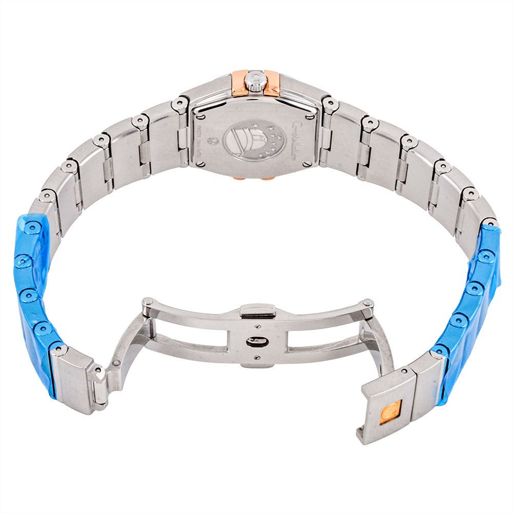 Omega Watch (Quartz) 123.20.24.60.55.00 5 Pg Ss 12P
