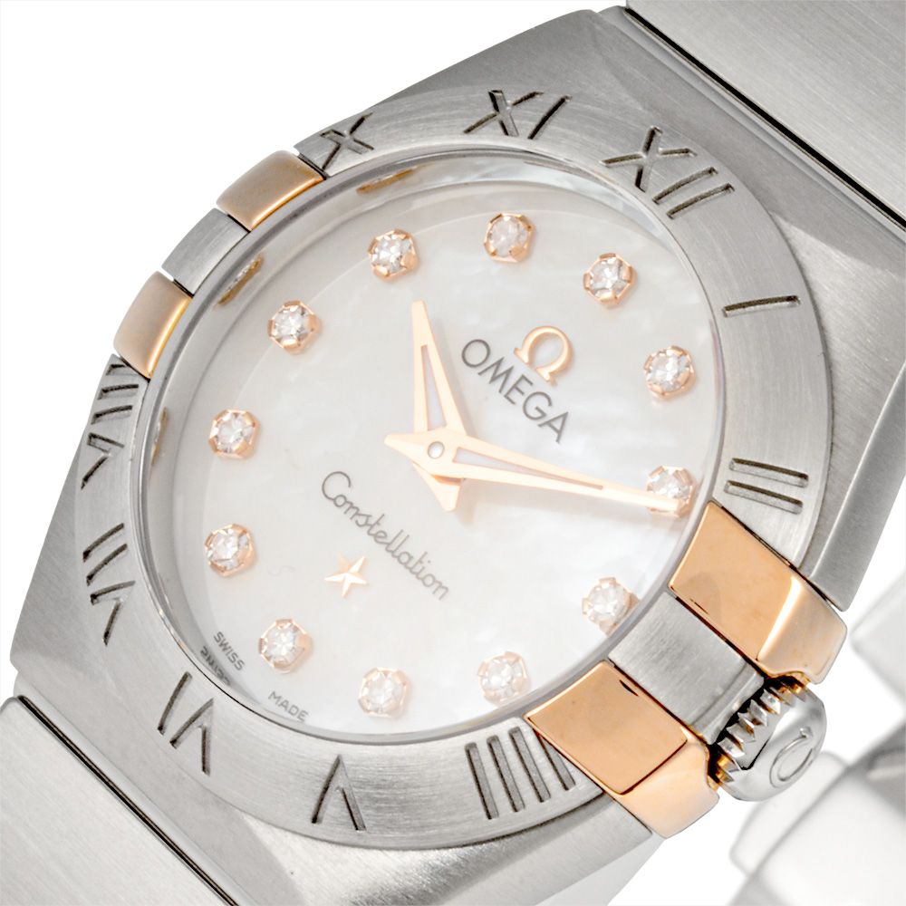 Omega Watch (Quartz) 123.20.24.60.55.00 5 Pg Ss 12P