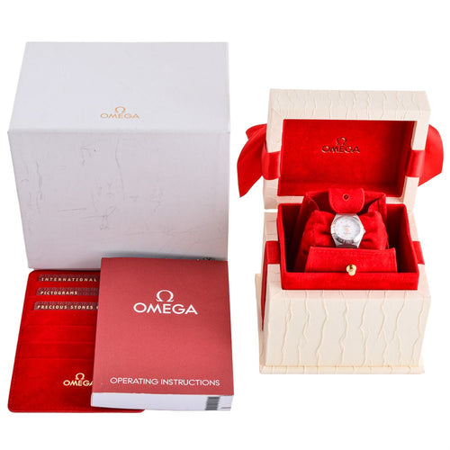 Omega Watch (Quartz) 123.20.24.60.55.00 5 Pg Ss 12P