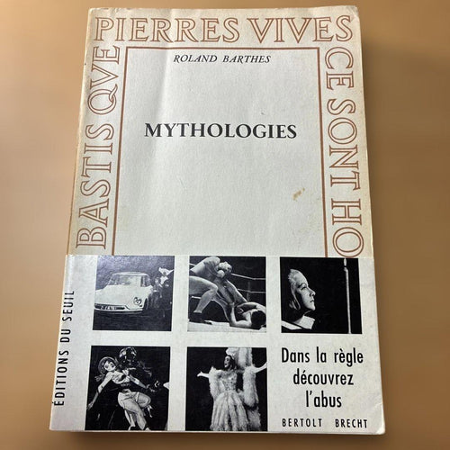 Foreign-Language Books Mythologies Roland Barthes