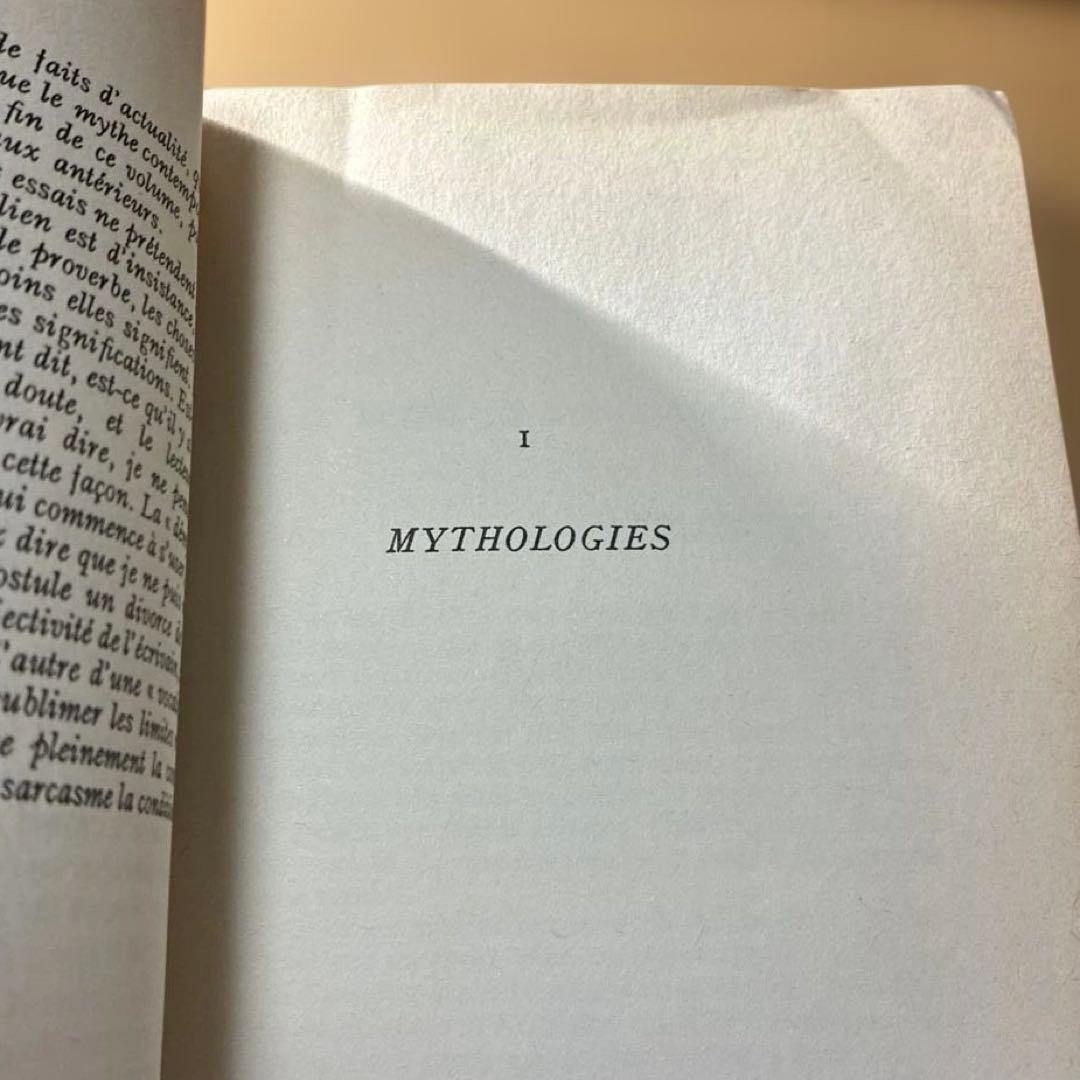 Foreign-Language Books Mythologies Roland Barthes