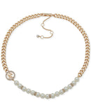 Necklace Karlagerfeld Paris Goldtone Imitation Pearl Omega