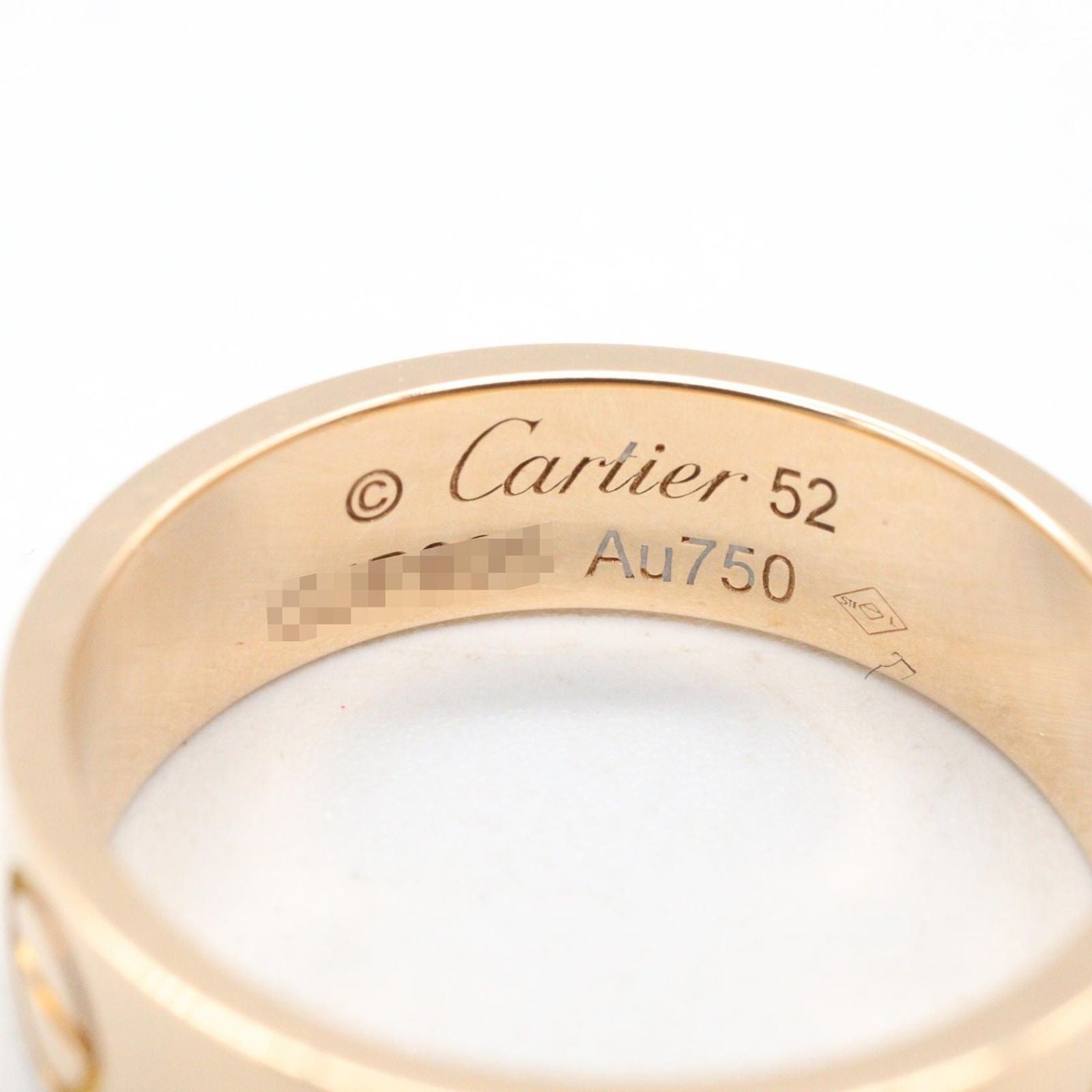 Cartier Ring B4084800 K18Pg Used A