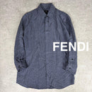 Fendi Dress Shirts Business 100% 41 Ff 21