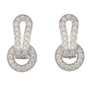 Cartier Earrings (For One Ear) K18Wg Used A