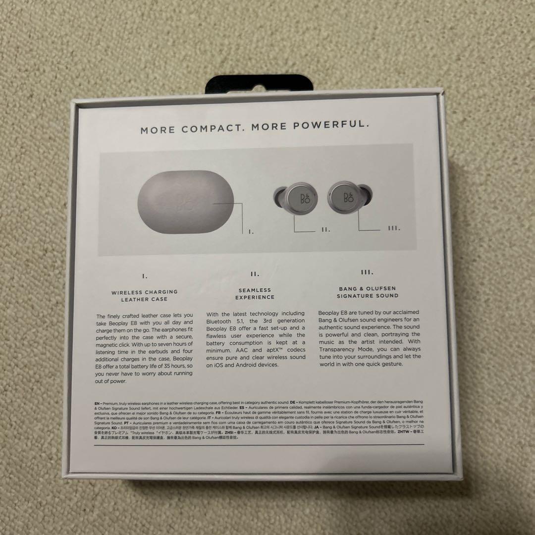 Bang Olufsen Wireless Earphones E8 3Rd Generation