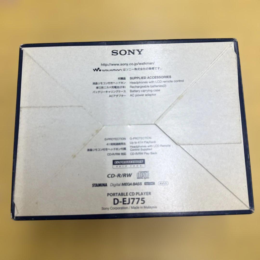Sony Portable Cd Players D-Ej775
