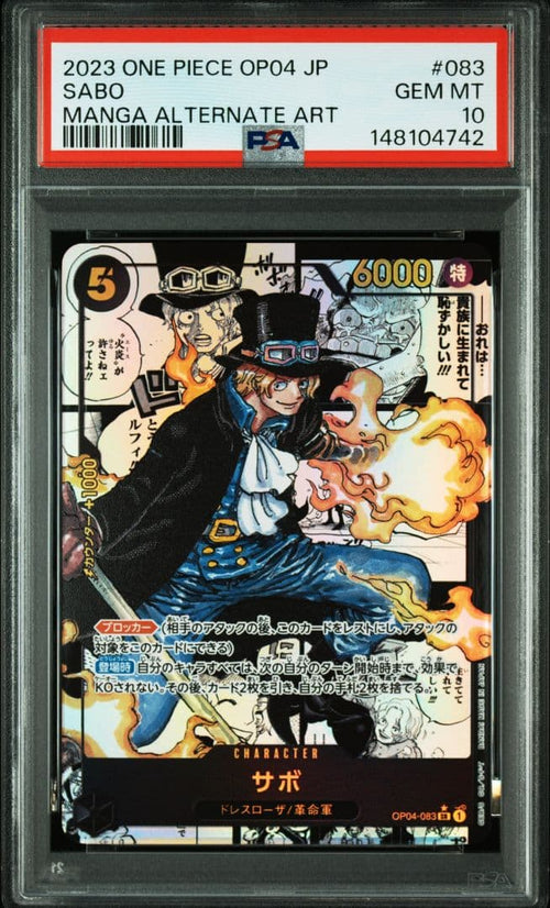 One -Piece Card Game Psa10