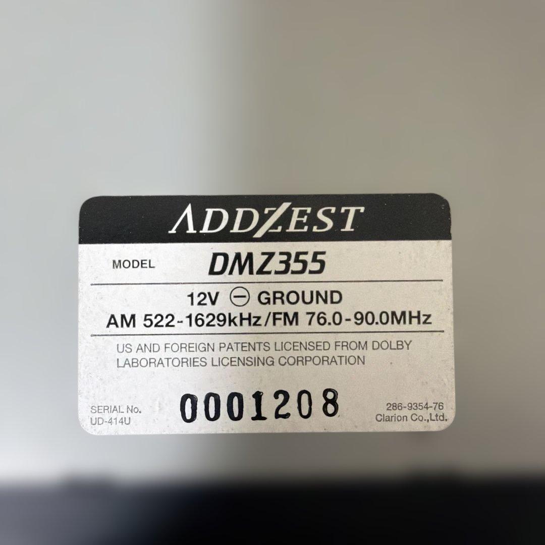 Clarion Other Addzest Dmz355 Cd/Md