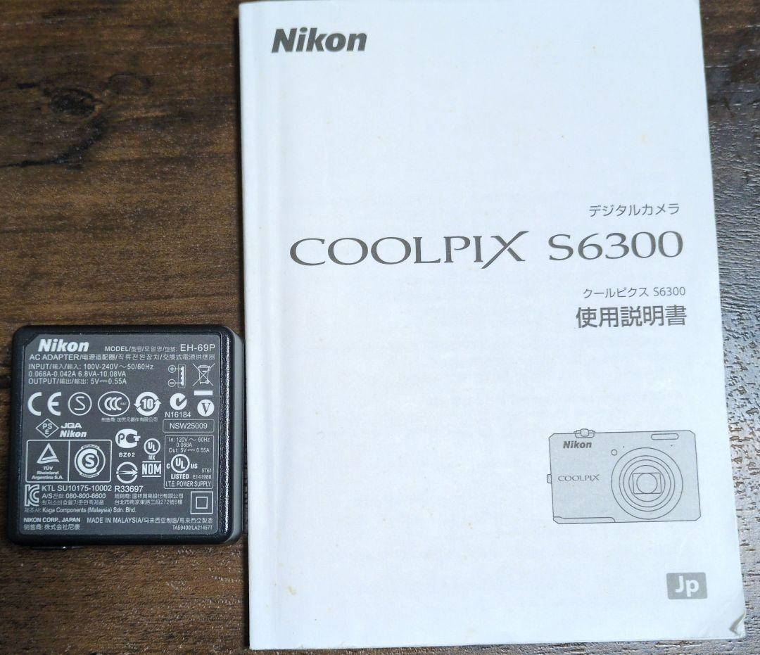 Nikon Compact Digital Camera Coolpix S6300