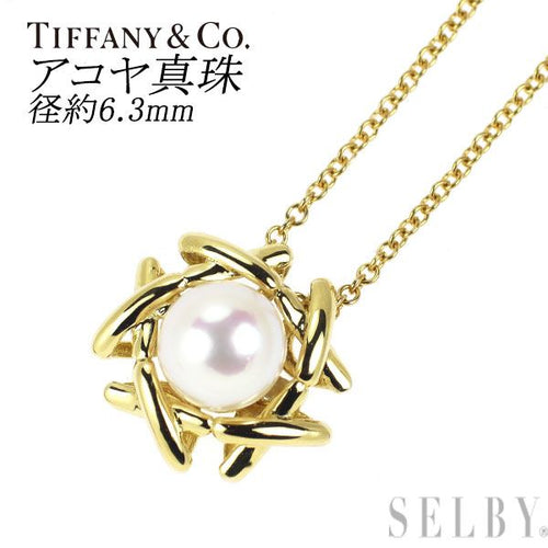 Tiffany Necklace K18Yg