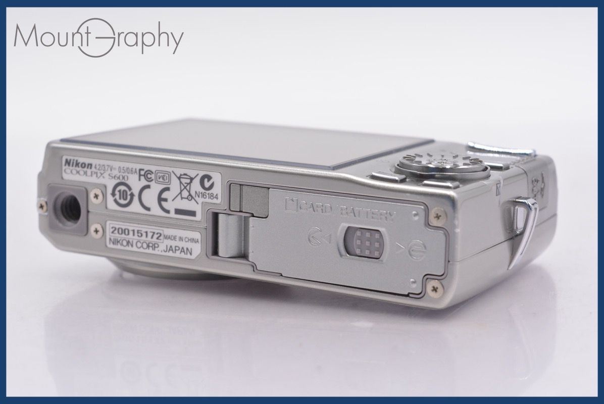 Compact Digital Camera Nikon Coolpix S600 4X #Am638