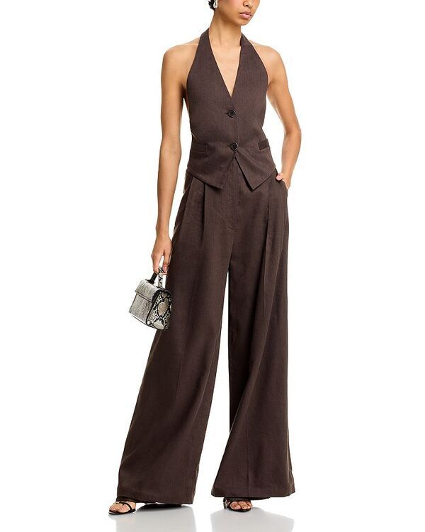 Jumper Blouson Helmut Lang Halter Vest Espresso