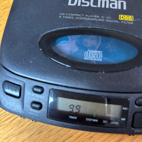 Sony Portable Cd Players Discman D-101