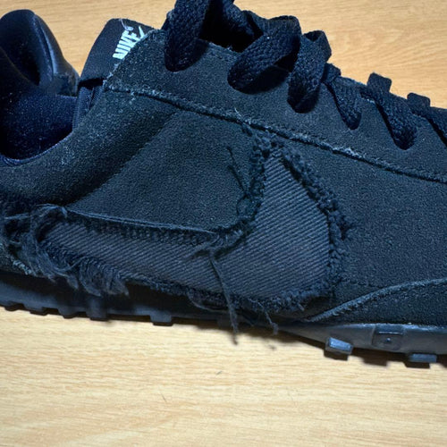 Black Comme Des Garcons Sneakers Cdg Nike Waffle Racer