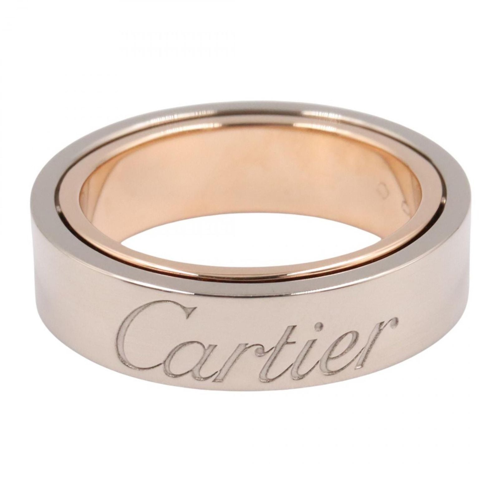 Cartier Ring K18Pg K18Wg Used A
