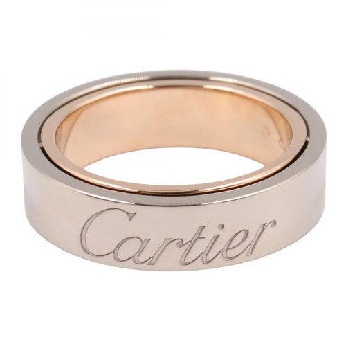 Cartier Ring K18Pg K18Wg Used A