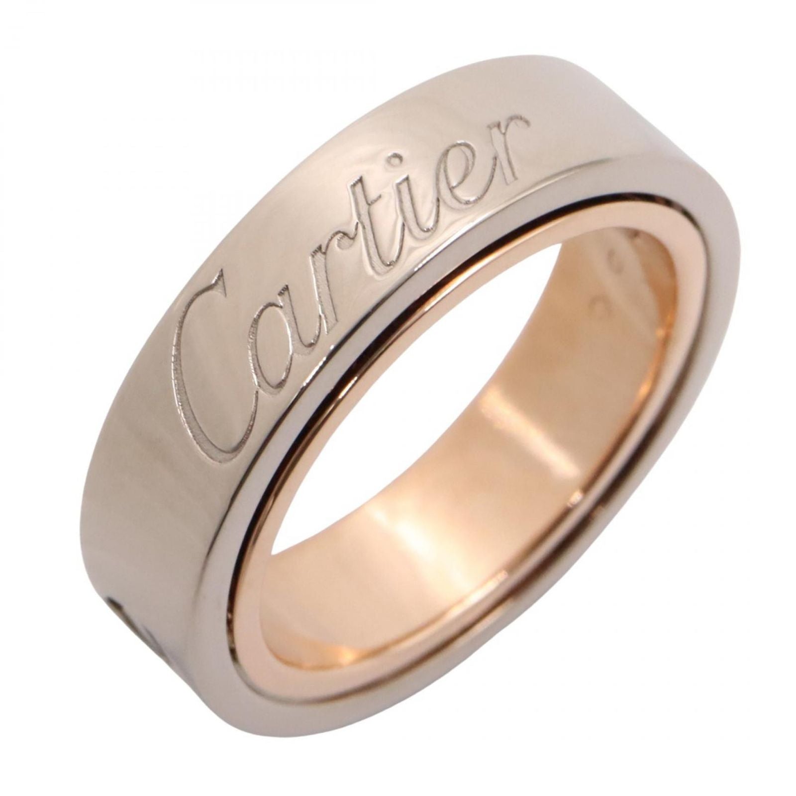 Cartier Ring K18Pg K18Wg Used A
