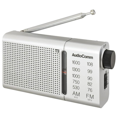 Portable Tv (Ohm) Audiocomm Am/Fm Rad-P503S 03-0990 1