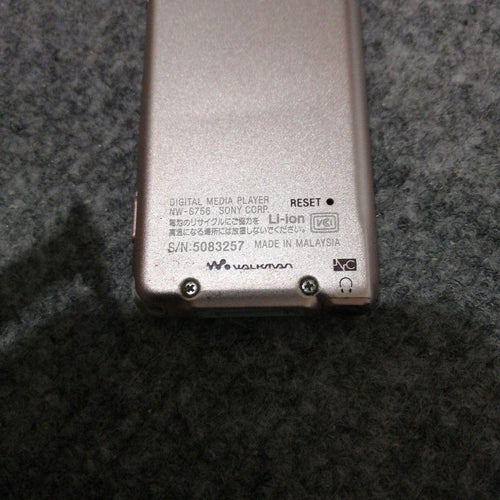 Sony Digital Audio Player Nw- 756