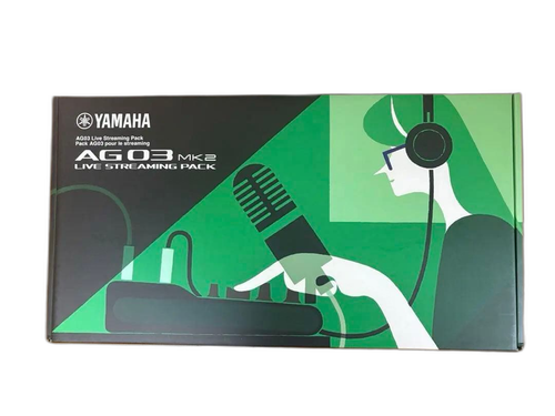 Yamaha Audio Interface Ag03Mk2 Lspk Live Streaming Pack