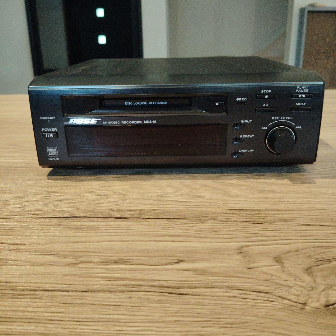 Bose Cd, Md Cassette Decks Minidisc Recorder Mda-15