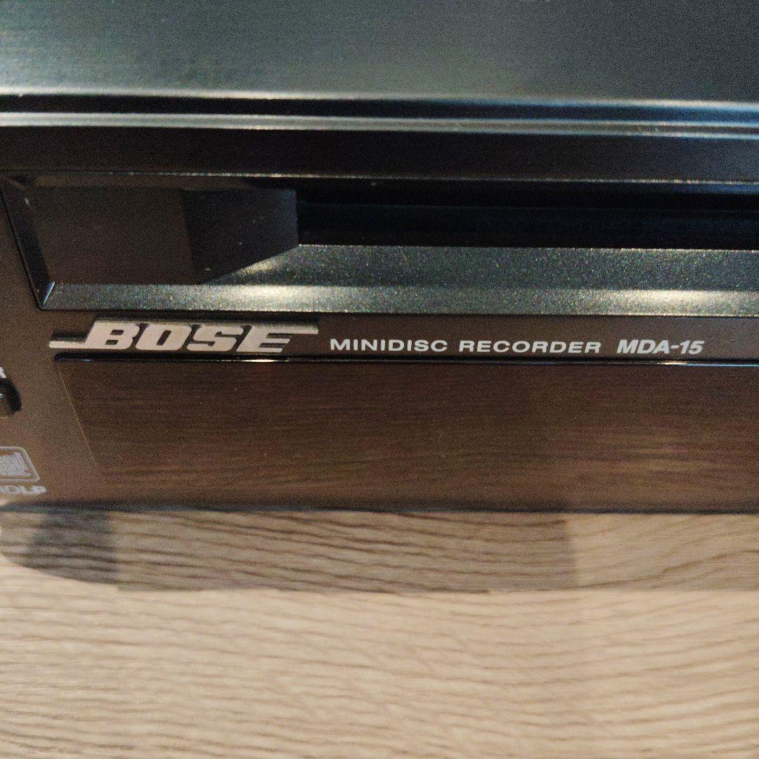 Bose Cd, Md Cassette Decks Minidisc Recorder Mda-15