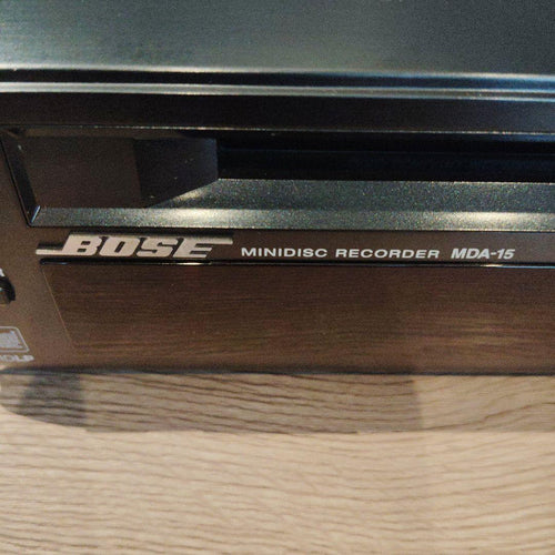 Bose Cd, Md Cassette Decks Minidisc Recorder Mda-15