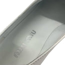 Miu Loafers Leather Shoes Miumiu