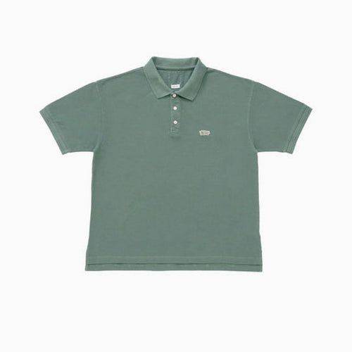 Polo Shirts Visvim 25Aw Jumbo Weller S/S Dmgd Green