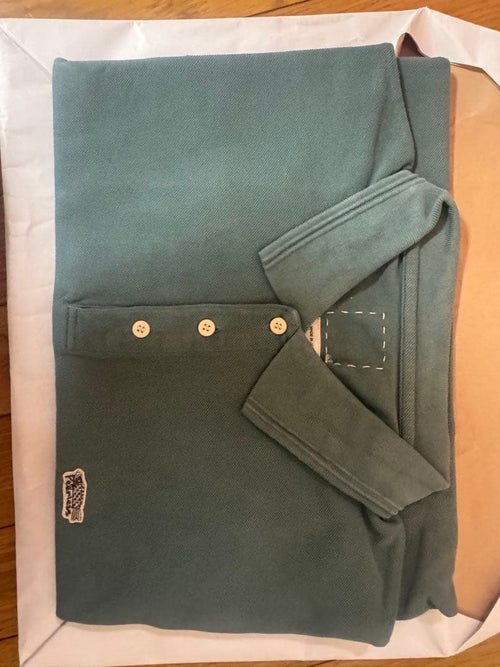 Polo Shirts Visvim 25Aw Jumbo Weller S/S Dmgd Green