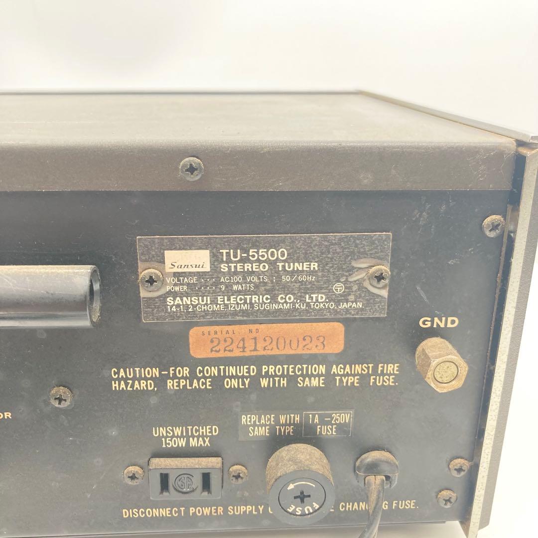 Sansui Radio Tuners Tu-5500 Fm/Am