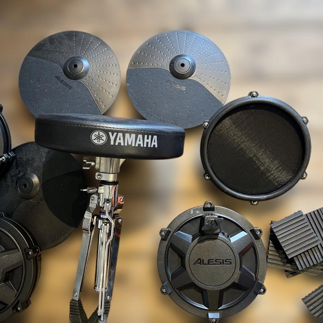 Yamaha Drum Pads Practice (Mute) Alesis Nitro Ds550U