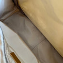 Miu Handbags Canvas Leather Pocket Hand Bag