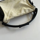 Miu Handbags Canvas Leather Pocket Hand Bag