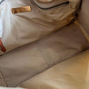Miu Handbags Canvas Leather Pocket Hand Bag