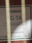 Yamaha Acoustic Guitar Fg-Ta Transacoustic