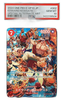 One -Piece Card Game Sr Sp St15-002 Psa10