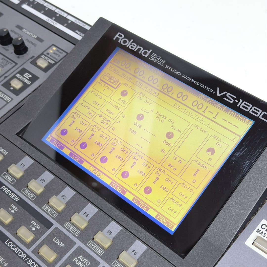 Roland Multitrack Recorders Vs-1880 Hdd Mtr