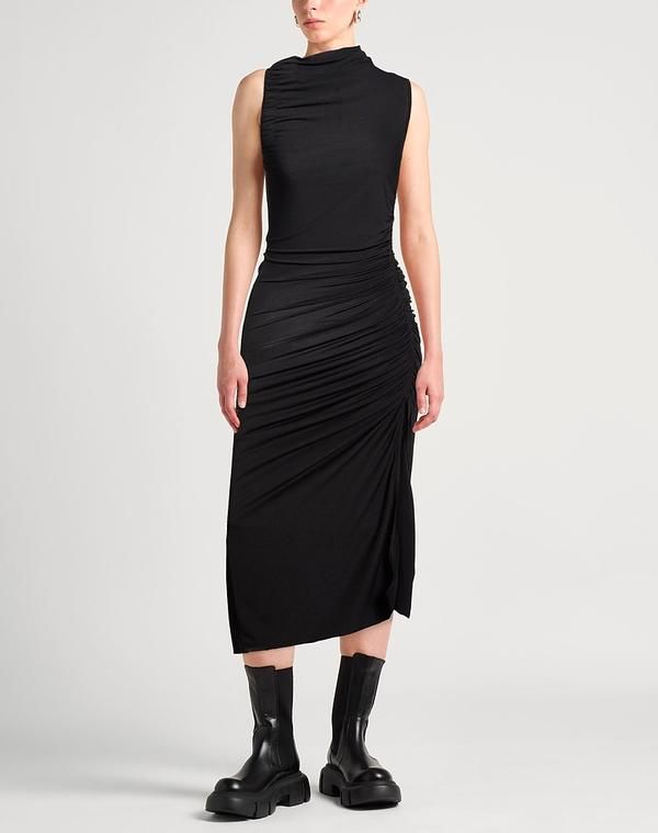 Long Sleeves, Three Quarter Sleeve Rick Owens Lilies Black
