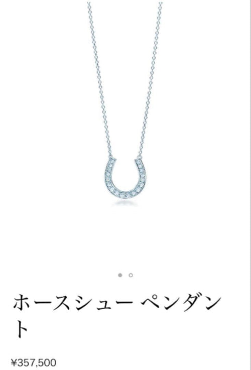 Tiffany Necklaces Pt950