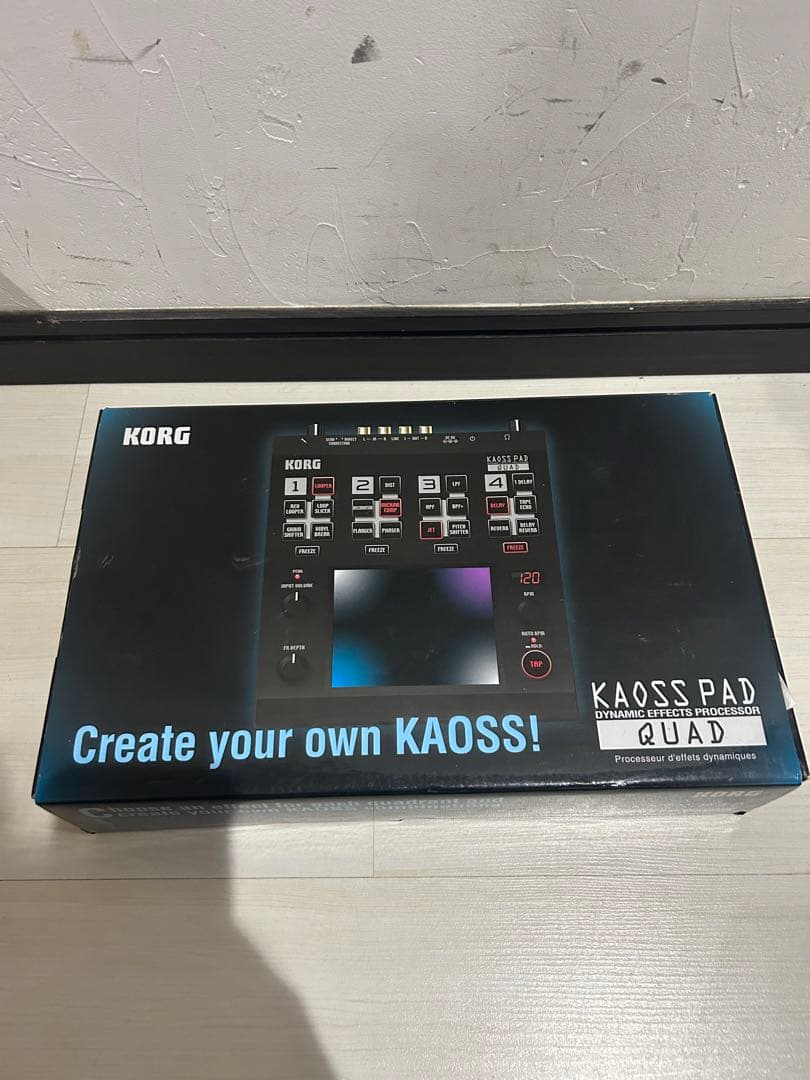 Korg Expansion Pad Sampler Effector Kaoss Quad