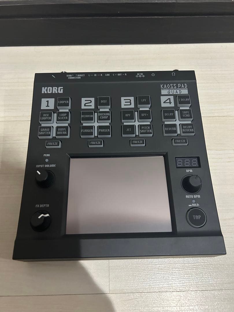 Korg Expansion Pad Sampler Effector Kaoss Quad