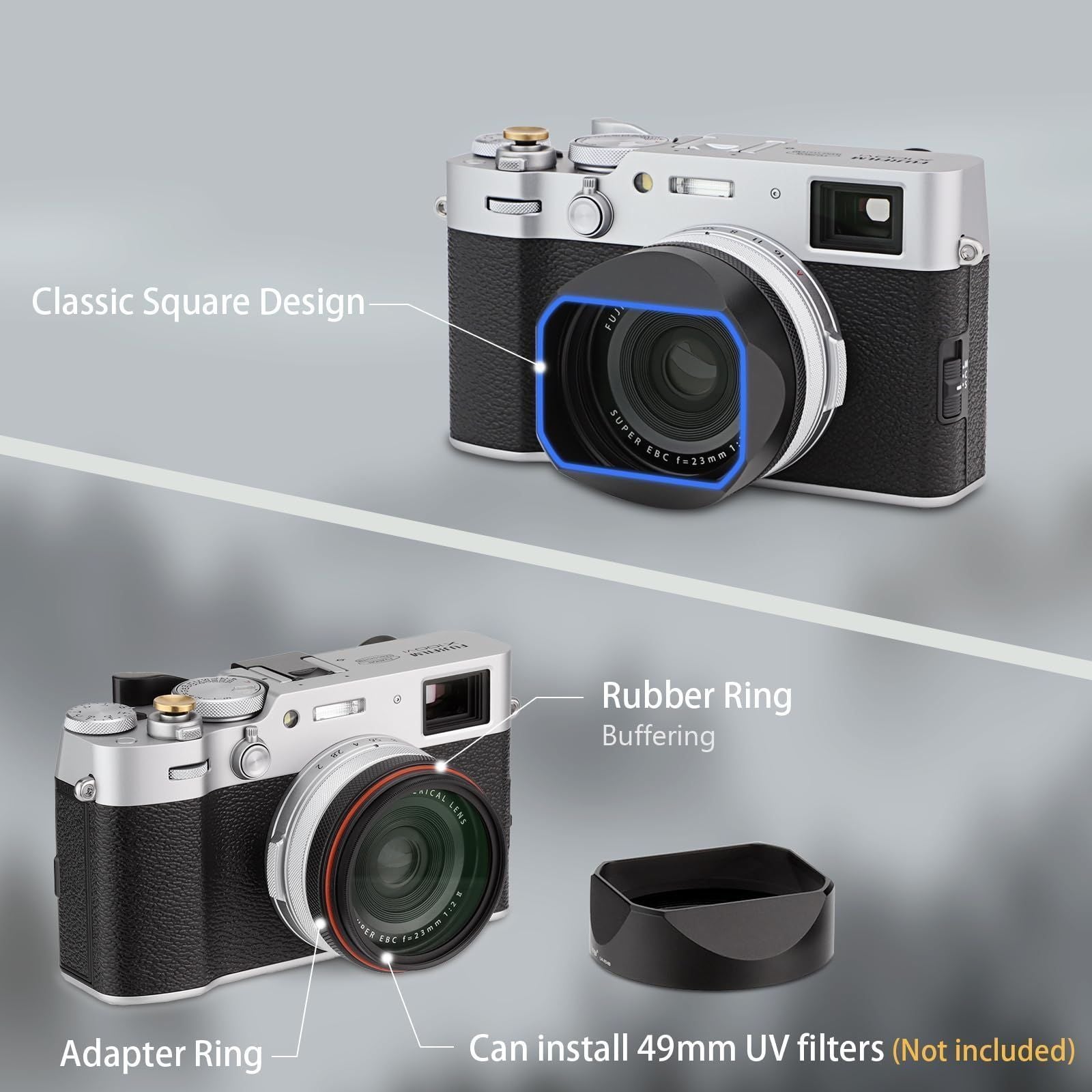 Lens Hood Haoge Lh-X54B